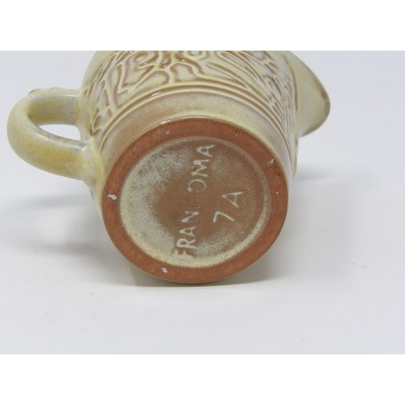 Vintage Frankhoma Pottery Aztec Creamer - Picture 8 of 10